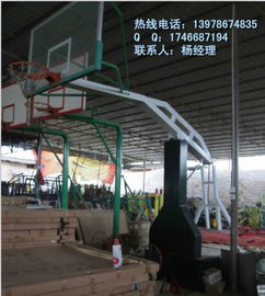 健宁仿液压篮球架专卖厂家